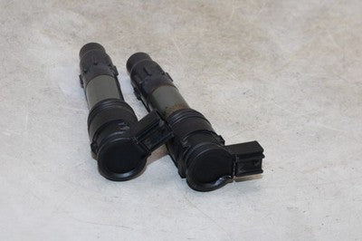 13-17 KAWASAKI NINJA 300 EX300A OEM IGNITION COILS COIL SPARK PLUG CAPS