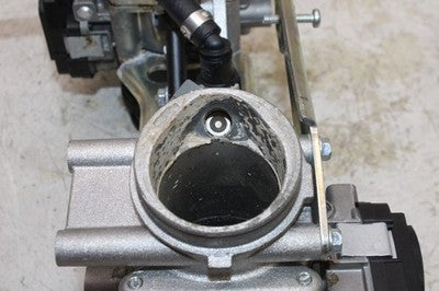 2011 APRILIA DORSODURO 750 OEM MAIN FUEL INJECTORS / THROTTLE BODIES