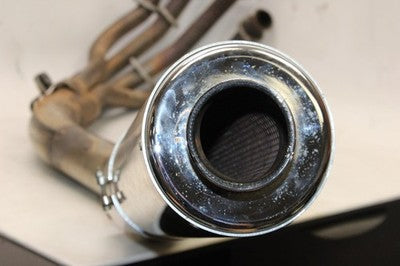 00-02 KAWASAKI NINJA ZX6R ZX600J OEM EXHAUST HEADER PIPES MANIFOLD W MUFFLER