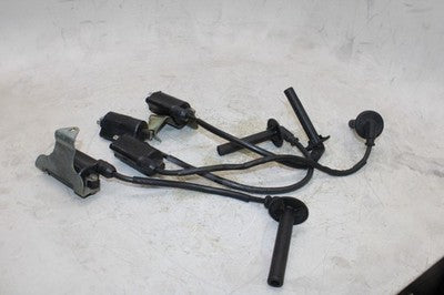 1990 HONDA VFR750F OEM IGNITION COILS COIL SPARK PLUG CAPS