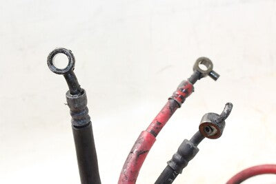 06-08 KAWASAKI NINJA 650R EX650A OEM BRAKE HOSE FLUID LINE SET