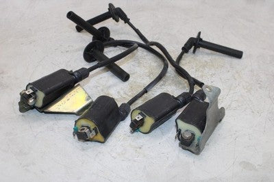 1990 HONDA VFR750F OEM IGNITION COILS COIL SPARK PLUG CAPS