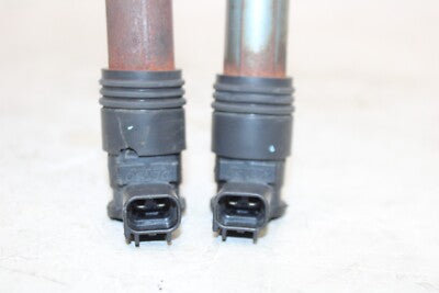 13-17 KAWASAKI NINJA 300 EX300B ABS OEM IGNITION COILS COIL SPARK PLUG CAPS