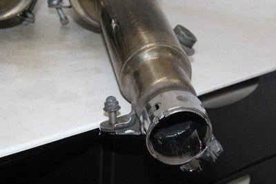 97-03 HONDA CBR1100XX OEM EXHAUST PIPE MUFFLER SLIP ON CAN SILENCER PAIR