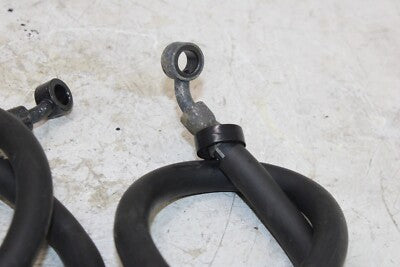 2008 KAWASAKI NINJA 650R OEM FRONT BRAKE CALIPER HOSE LINE W REAR HOSE