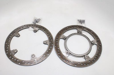 2010 BMW S1000RR OEM FRONT LEFT RIGHT BRAKE ROTORS DISCS