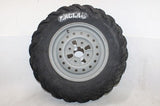 2001 HONDA RANCHER 350 TRX350FM 4X4 S OEM LEFT FRONT WHEEL RIM W TIRE