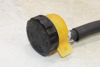 2007 KAWASAKI NINJA 250R EX250F OEM REAR BRAKE MASTER FLUID RESERVOIR BOTTLE