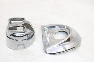2004 YAMAHA VINO 125 XC125 OEM CHROME COWL COVER PAIR