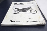1986-1987 KAWASAKI NINJA 250 EX250E OEM SERVICE MANUAL BOOK