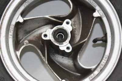 2005 YAMAHA VINO 125 YJ125 OEM FRONT WHEEL RIM W TIRE