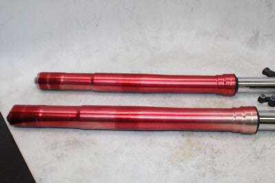 07-08 KAWASAKI NINJA ZX6R OEM FRONT FORKS SHOCK SUSPENSION SET PAIR