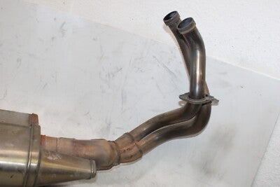 2022 KAWASAKI NINJA 650 EX650NM OEM FULL EXHAUST SYSTEM HEADERS PIPE MUFFLER