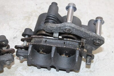 06-08 KAWASAKI NINJA 650R OEM RIGHT LEFT FRONT BRAKE CALIPER SET PAIR CALIPERS