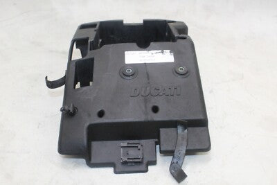2004 DUCATI 749 OEM REAR BACK TAIL UNDERTAIL BATTERY TRAY PLASTIC