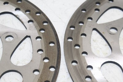 2006 SUZUKI KATANA 600 GSX600F OEM FRONT LEFT RIGHT BRAKE ROTORS DISCS