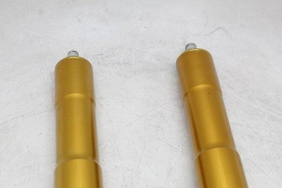 2005 KAWASAKI NINJA ZX6R FRONT FORKS SHOCK SUSPENSION SET PAIR OEM