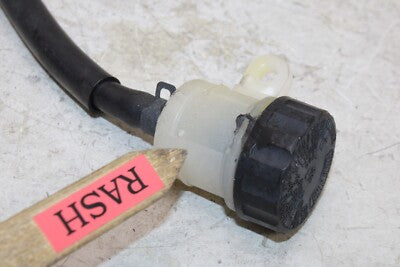 2014 KAWASAKI NINJA EX300B ABS OEM REAR BRAKE MASTER FLUID RESERVOIR TANK BOTTLE