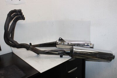 1999 KAWASAKI NINJA ZX11 OEM FULL EXHAUST SYSTEM HEADERS PIPE MUFFLER