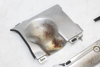 2004 HONDA SHADOW VLX 600 OEM FRONT UPPER FAIRING MISC COVERS BRACKETS