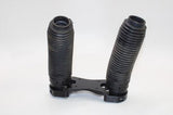 2018 KAWASAKI KLR650 FORK BOOT COVER PAIR W CENTER BRACKET HOLDER