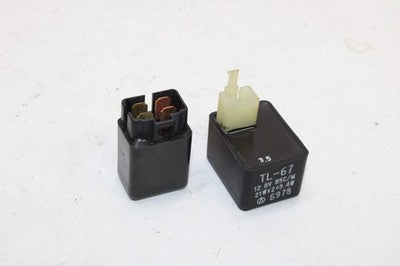 1994 SUZUKI GS500E OEM TURN SIGNAL BLINKER RELAY FLASHER SWITCH PAIR