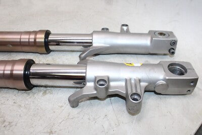 91-92 KAWASAKI NINJA ZX7 ZX750J OEM FRONT FORKS SHOCK SUSPENSION SET PAIR
