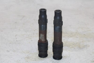 13-17 KAWASAKI NINJA 300 EX300B OEM IGNITION COILS COIL SPARK PLUG CAPS