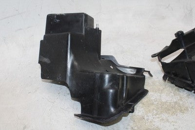 2007 HONDA SHADOW VLX 600 VT600CD DELUXE OEM BATTERY TRAY BOX HOLDER PAIR