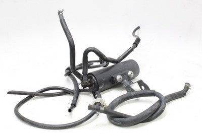 2005 YAMAHA YZF R6 OEM EVAP VAPOR CHARCOAL EMISSION CANISTER W ENGINE HOSES