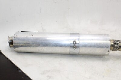 2001 SUZUKI HAYABUSA GSX1300R OEM EXHAUST PIPE MUFFLER SLIP ON CAN SILENCER