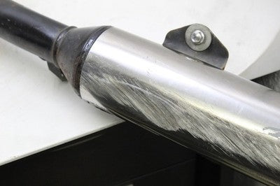 1994 SUZUKI KATANA 600 GSX600F OEM LEFT EXHAUST PIPE MUFFLER SLIP ON SILENCER