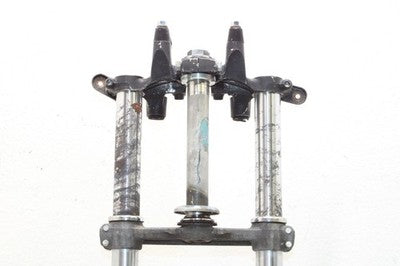 1981 KAWASAKI KZ550 OEM FRONT END COMPLETE SUSPENSION FORKS SHOCKS TRIPLE TREE