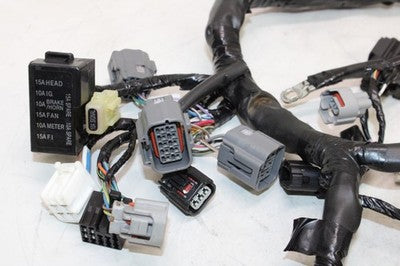 13-16 KAWASAKI NINJA 650 EX650 OEM MAIN ENGINE WIRING HARNESS MOTOR WIRE LOOM