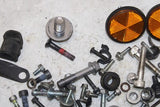 2014 KAWASAKI NINJA 300 EX300B ABS OEM ENGINE MOUNTING BOLTS HARDWARE SCREWS