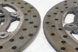 01-02 YAMAHA FZ1 OEM FRONT LEFT RIGHT BRAKE ROTORS DISCS