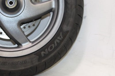 04-07 HONDA REFLEX SPORT 250 NSS250S OEM FRONT WHEEL RIM W TIRE