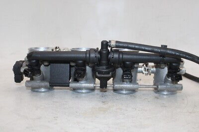 2005 BMW K1200S ABS OEM MAIN FUEL INJECTORS / THROTTLE BODIES