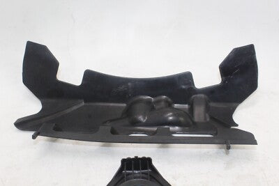 2009 SUZUKI GSXR750 OEM FRONT LOWER INNER EXHAUST V FAIRING COWL GUARD