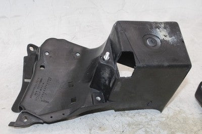 2007 HONDA SHADOW VLX 600 VT600CD DELUXE OEM BATTERY TRAY BOX HOLDER PAIR