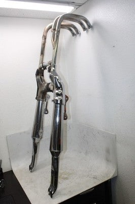 87-03 KAWASAKI VOYAGER XII OEM FULL EXHAUST SYSTEM MUFFLER