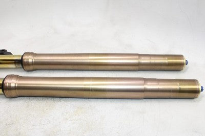 01-02 SUZUKI GSXR 1000 OEM FRONT FORKS SHOCK SUSPENSION SET PAIR