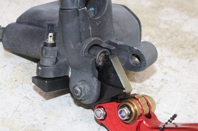 09-16 APRILIA DORSODURO 750 OEM FRONT BRAKE MASTER CYLINDER W/ LEVER