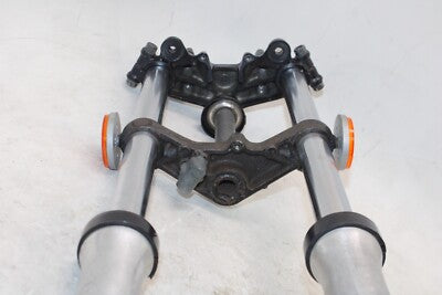 1980 SUZUKI GS250T OEM FRONT FORKS SHOCK SUSPENSION END COMPLETE TRIPLE TREE