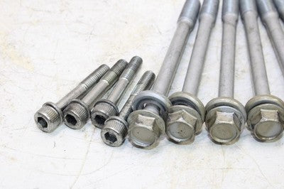 2015 YAMAHA FZ09 OEM ENGINE MOUNTING BOLTS HARDWARE MOTOR SCREWS