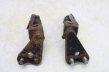 80-83 YAMAHA XT250 OEM FRONT LEFT RIGHT FOOT RESTS PEGS