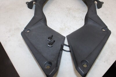 2014 SUZUKI VSTROM 1000 DL1000A ABS OEM FRONT SEAT PANELS FAIRINGS COVER PAIR