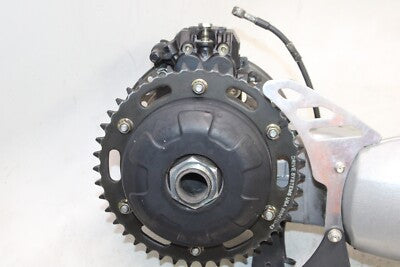1999 TRIUMPH SPEED TRIPLE T509 OEM REAR SWINGARM BACK W ROTOR BRAKE CALIPER