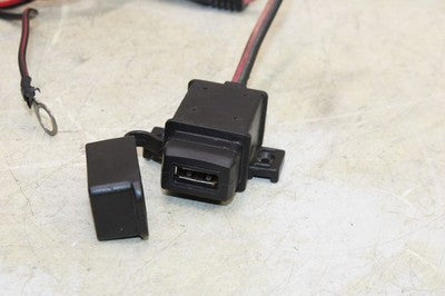 2009 KAWASAKI VULCAN 900 VN900D CLASSIC LT OEM USB CONNECTOR WIRE OUTLET