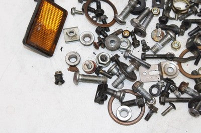 2002 KAWASAKI NINJA ZX6R ZX600J OEM ENGINE MOUNTING BOLTS HARDWARE MOTOR SCREWS